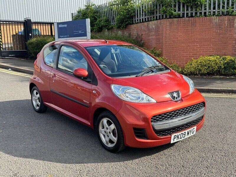 Orange Used 2009 Peugeot 107 Hatchback | £1,995 (Good price) - Image 1/4