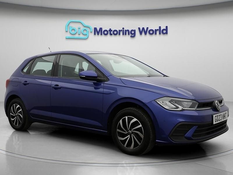 Blue Used 2023 VW Polo S Hatchback | £13,300 (Good price) - Image 1/4