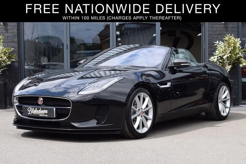 Black Used 2018 Jaguar F-Type Cabriolet | £27,999 (Fair price) - Image 1/4