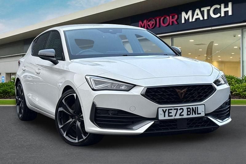 White Used 2022 Cupra Leon VZ2 Hatchback | £22,100 (Good price) - Image 1/4