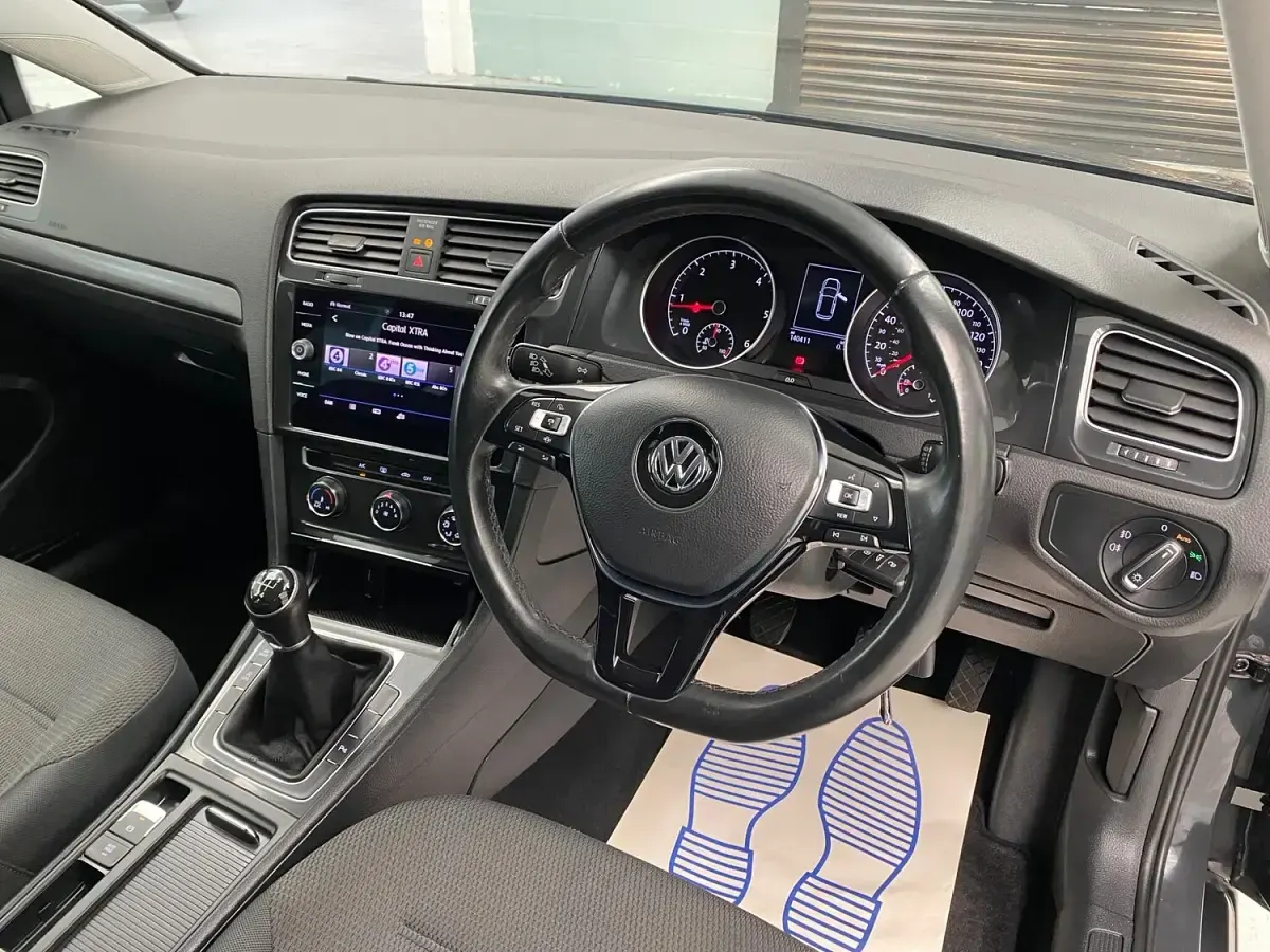 Used VW Golf VII Match 115 HP (84 kW) 2019 Grey Hatchback