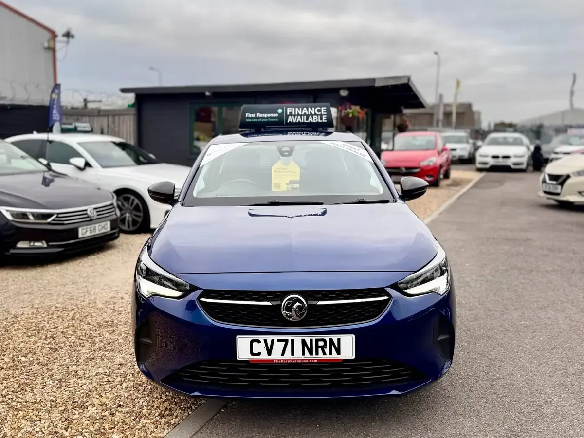 Używany Vauxhall Corsa 75 KM (55 kW) 2021 Niebieski Hatchback