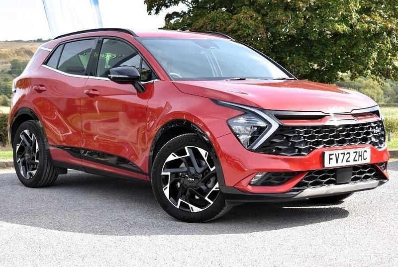 Red Used 2023 Kia Sportage GT-Line SUV | £23,297 (Fair price) - Image 1/3