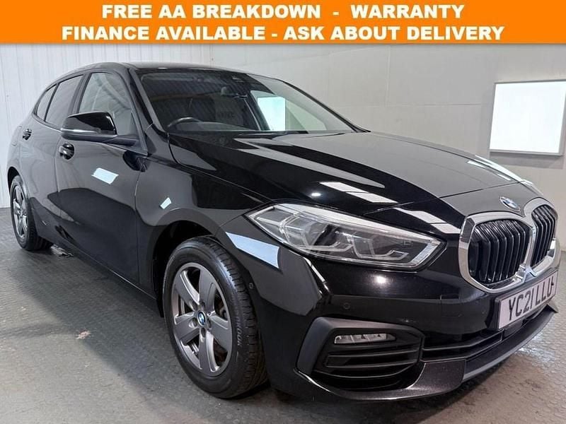 Black Used 2021 BMW 118 Comfort Edition Hatchback | £13,695 (Good price) - Image 1/3