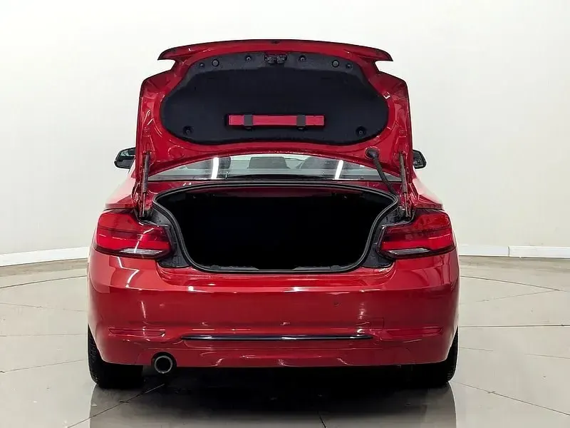 Begagnad BMW 218 Sport Line 2018 Röd Sportkupé