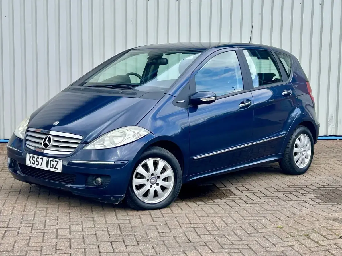 Used Mercedes A160 Elegance 2008 Blue Hatchback