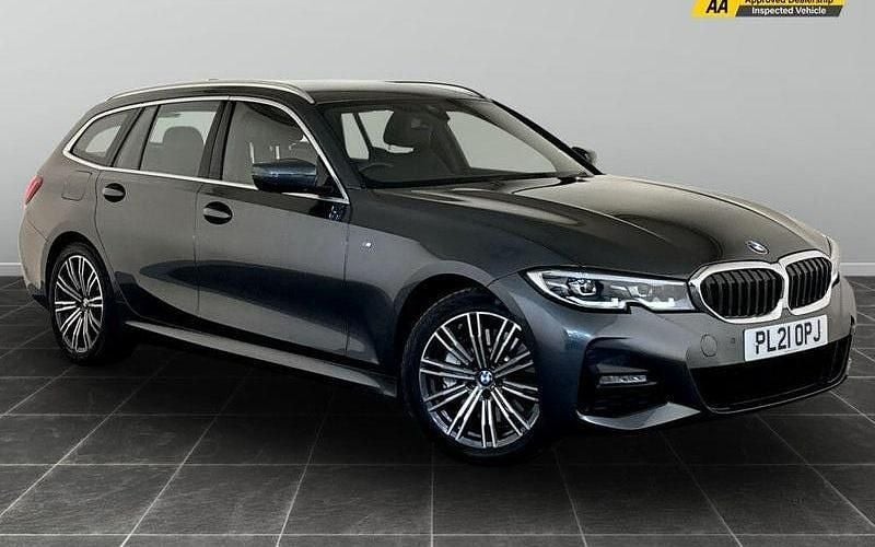 Grey Used 2021 BMW 330e M Sport Estate | £13,495 (Super price) - Image 1/2