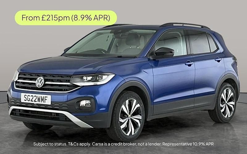 Used 2024 VW T-Cross Black Edition SUV | £15,869 (Fair price) - Image 1/2