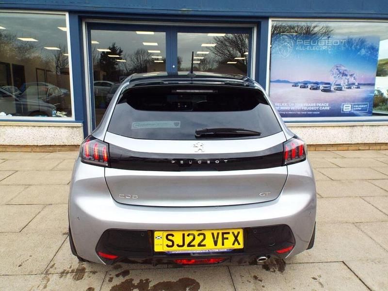 Used Peugeot 208 GT 99 HP (72 kW) 2022 Grey Hatchback