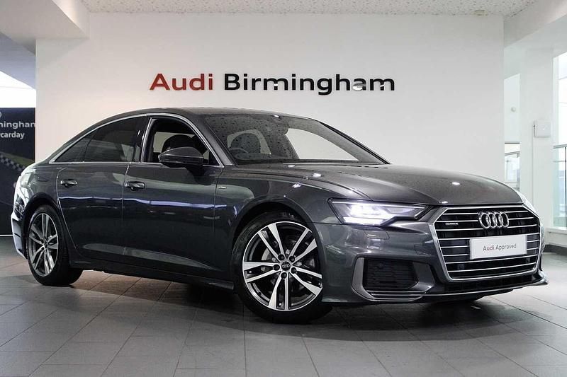 Grey Used 2023 Audi A6 S-Line Sedan | £29,950 (Fair price) - Image 1/4