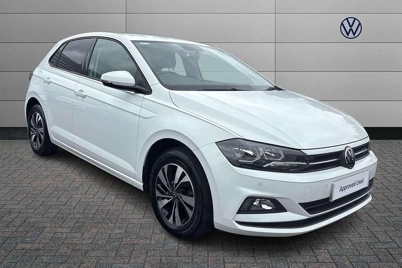 White Used 2021 VW Polo Match Hatchback | £14,620 (Fair price) - Image 1/4