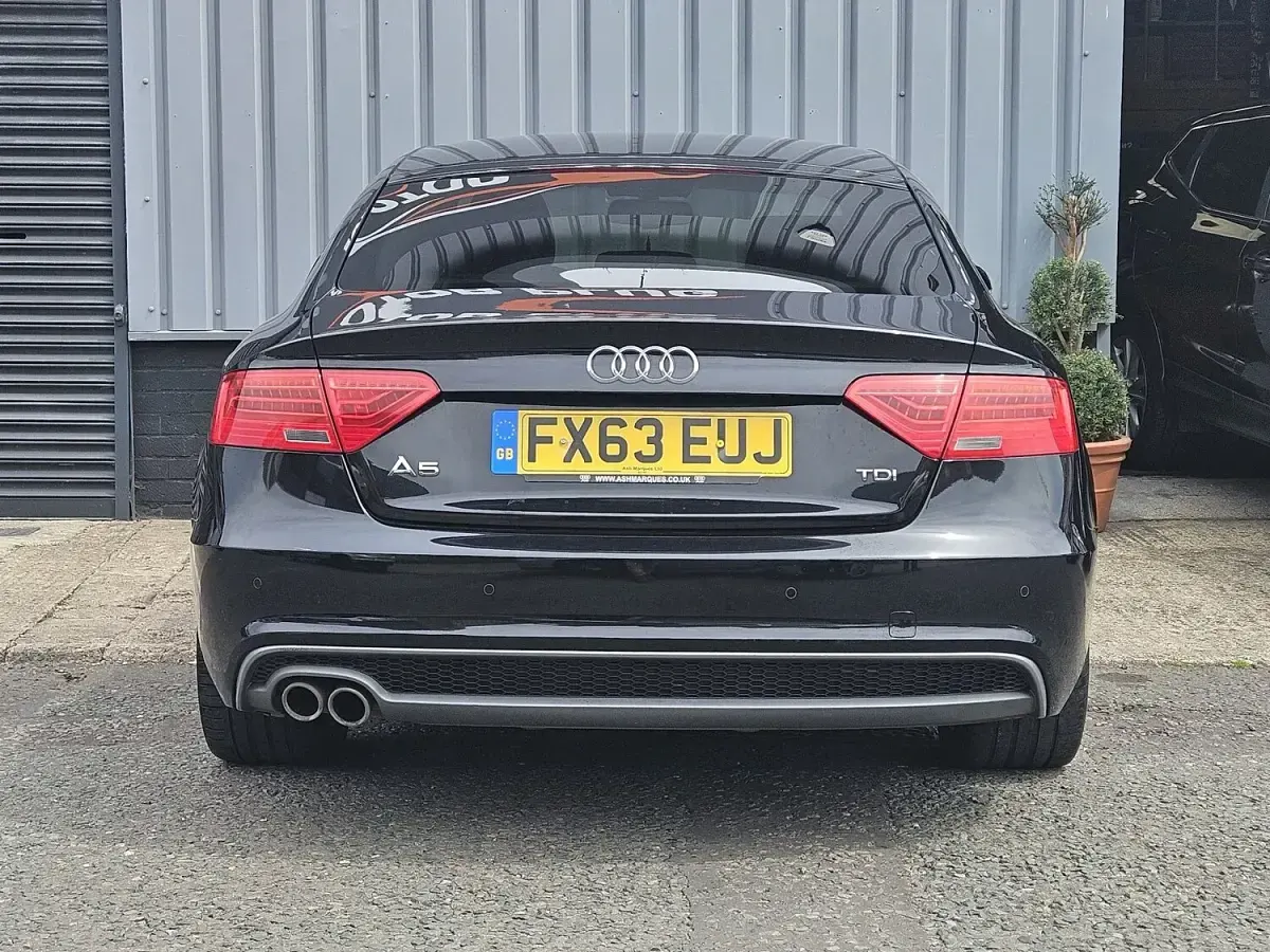 Used Audi A5 Black Edition 177 HP (130 kW) 2013 Black Coupe