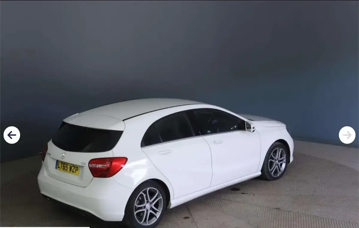 Used Mercedes A180 109 HP (80 kW) 2015 White Hatchback