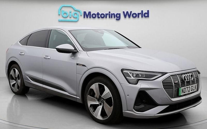 Used Audi e-tron Sportback S-Line 300 kW (408 HP) 2022 Silver SUV