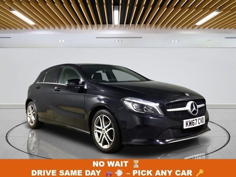 Black Used 2018 Mercedes A180 Sport Edition Hatchback | £11,099 (Good price) - Image 1/3
