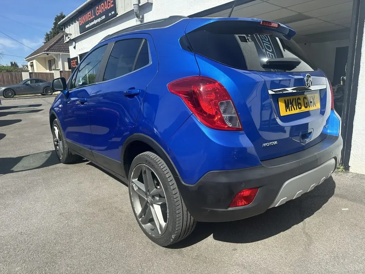 Used Vauxhall Mokka 136 HP (100 kW) 2016 Blue SUV