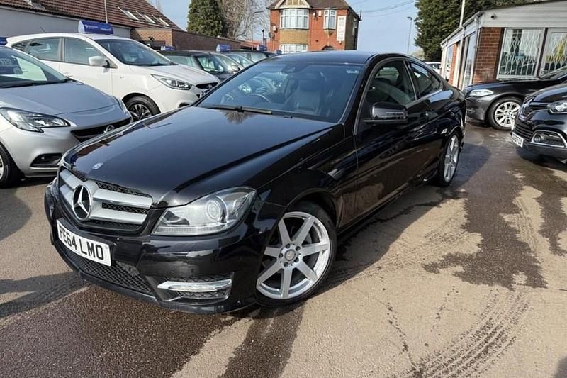 Used Mercedes C220 Sport Edition 170 HP (125 kW) 2014 Black Coupe