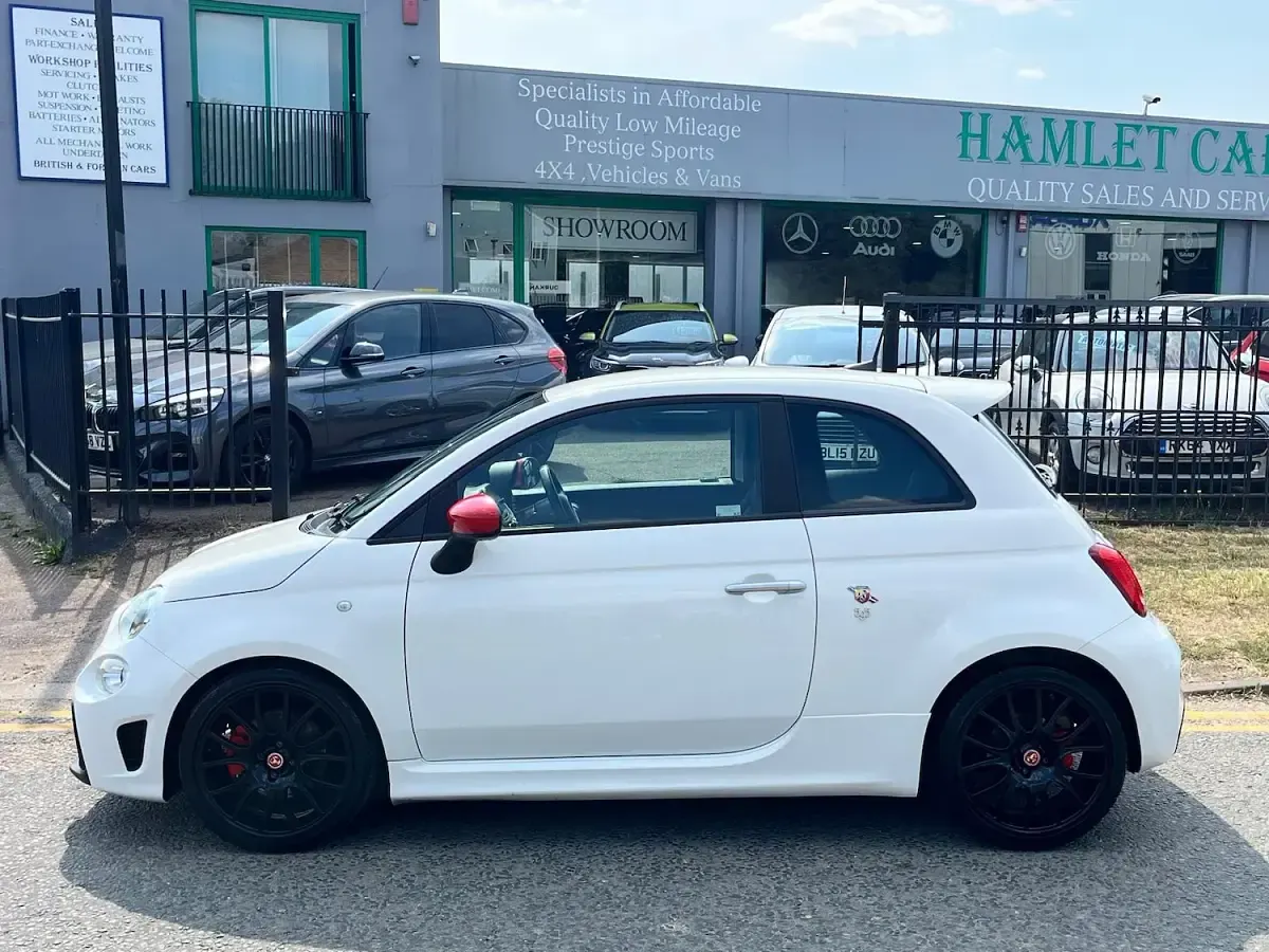 Used Abarth 595 160 HP (117 kW) 2017 White Hatchback