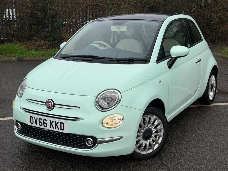 Used Fiat 500 Lounge 2016 Green Hatchback
