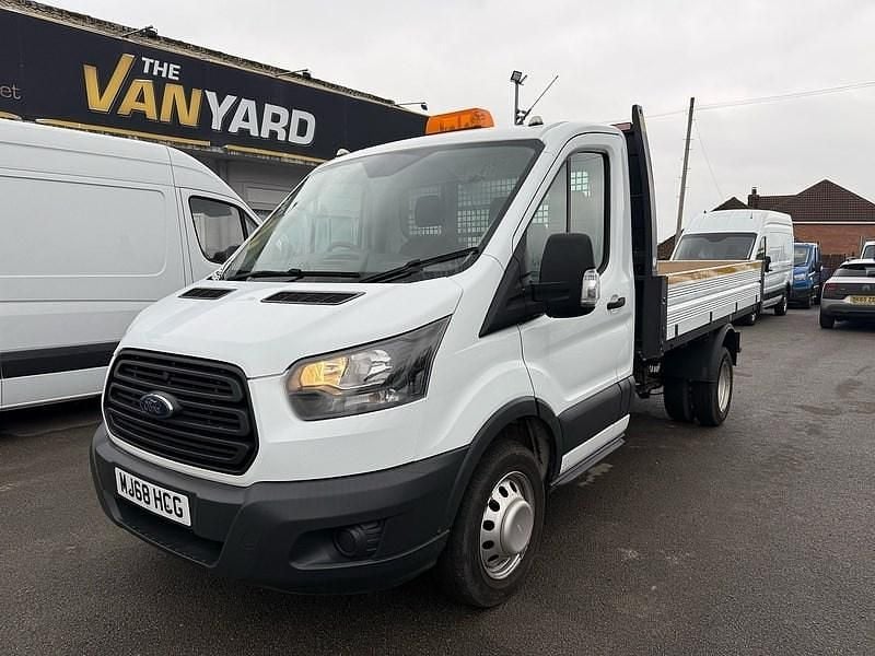 Begagnad Ford Transit 130 HK (95 kW) 2018 Vit Cab