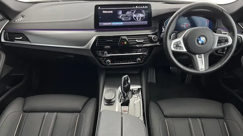 Used BMW 530 M Sport 282 HP (207 kW) 2023 White Sedan