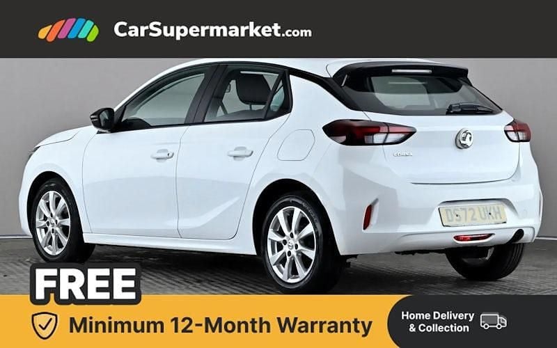 Used Vauxhall Corsa Design Edition 101 HP (74 kW) 2023 White Hatchback