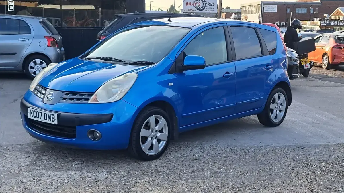 Used Nissan Note 2007 Blue Hatchback