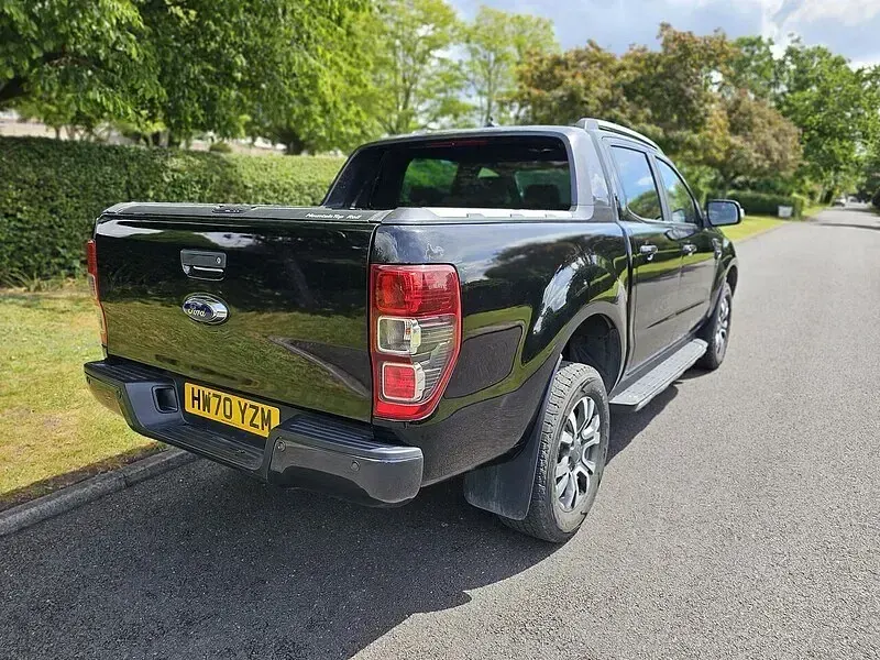 Usado Ford Ranger Wildtrack 2021 Negro Pickup/Camioneta