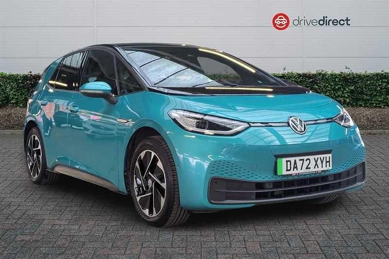 Used VW ID.3 Pro 106 kW (145 HP) 2022 Turquoise Hatchback