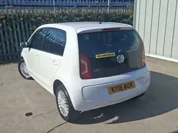 Used VW up! high up! 75 HP (55 kW) 2016 White Hatchback
