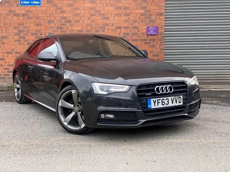Grey Used 2014 Audi A5 Black Edition Coupe | £9,995 (Good price) - Image 1/3