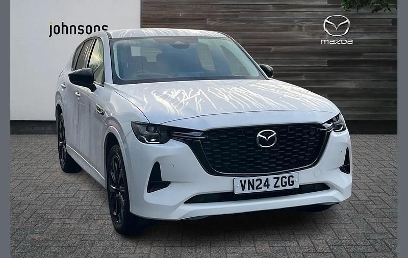 White Used 2024 Mazda CX-60 Homura-Line SUV | £29,690 (Fair price) - Image 1/4