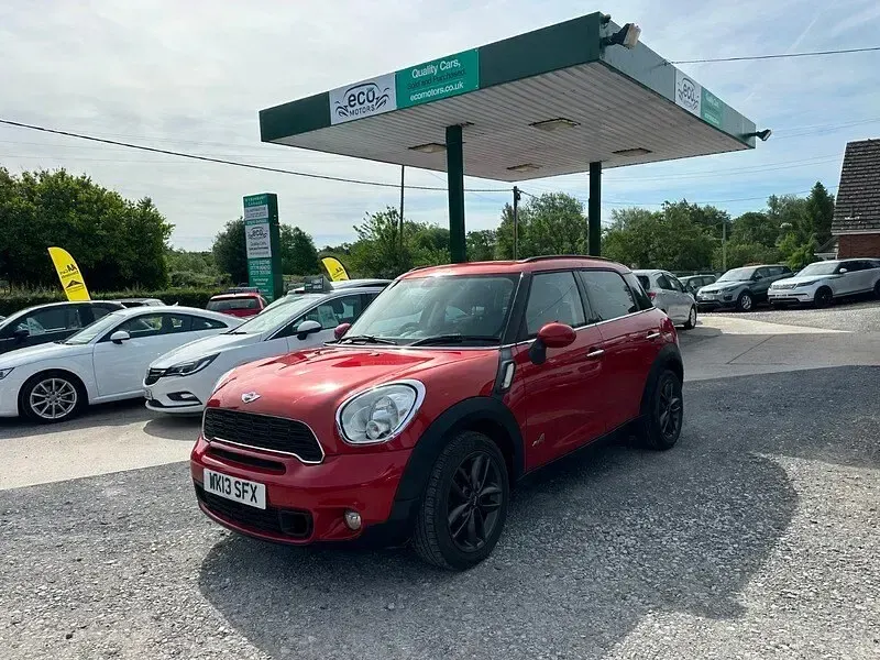 Used Mini Cooper SD Countryman 143 HP (105 kW) 2013 Red SUV