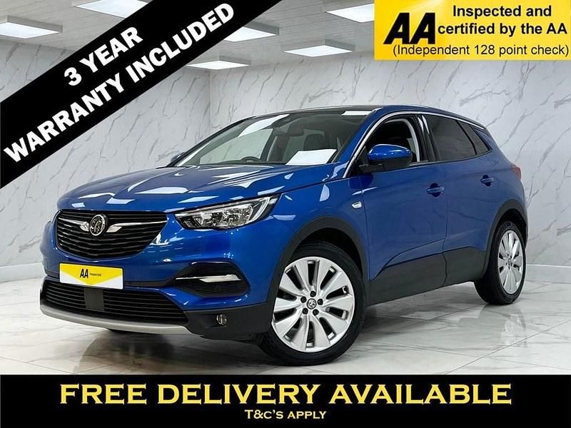 Blue Used 2020 Vauxhall Grandland X Elite SUV | £16,695 (Fair price) - Image 1/2