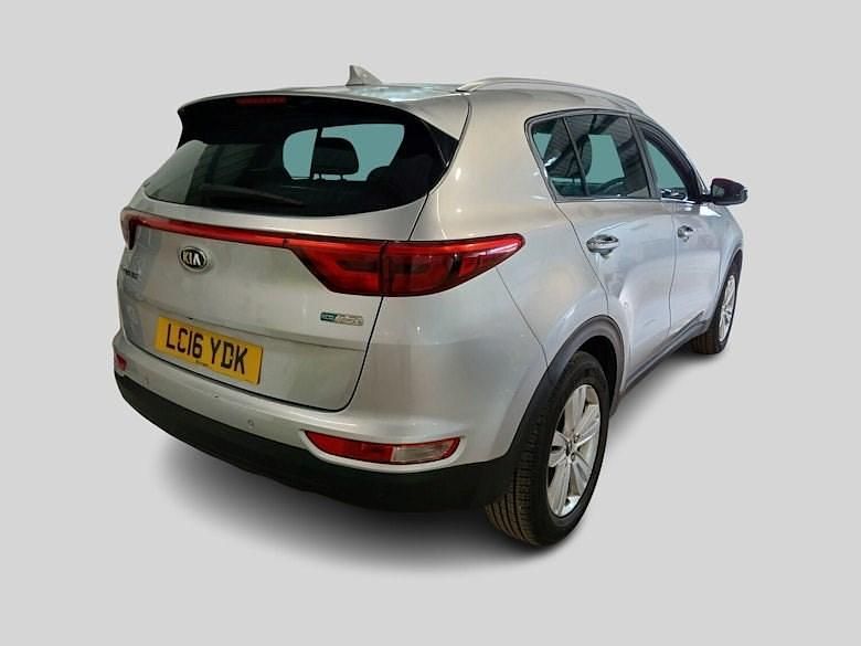 Begagnad Kia Sportage 2016 Silver SUV