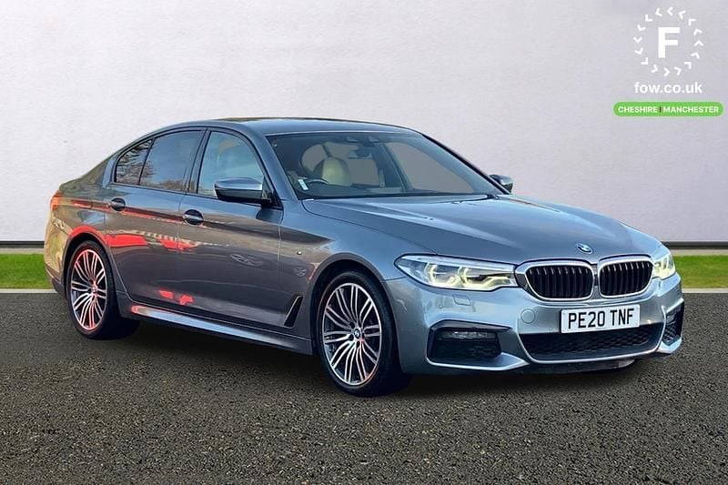 Used BMW 520 M Sport 184 HP (135 kW) 2020 Blue Sedan