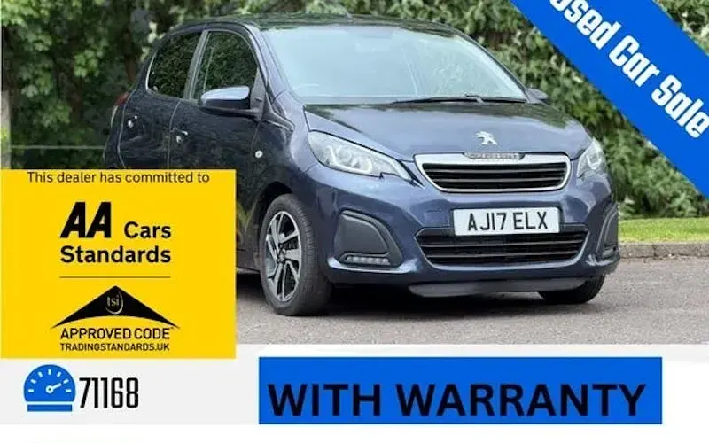 Used Peugeot 108 Allure 82 HP (60 kW) 2017 Hatchback