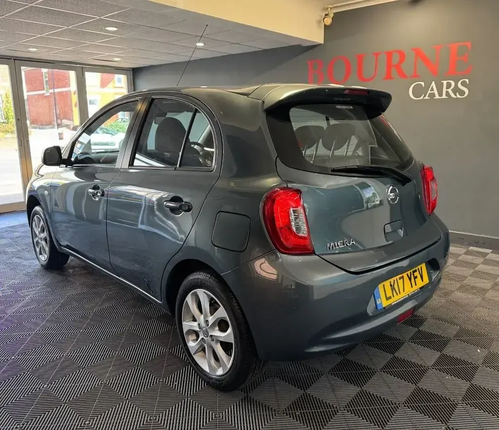 Usata Nissan Micra Acenta 80 CV (58 kW) 2017 Grigio Utilitaria