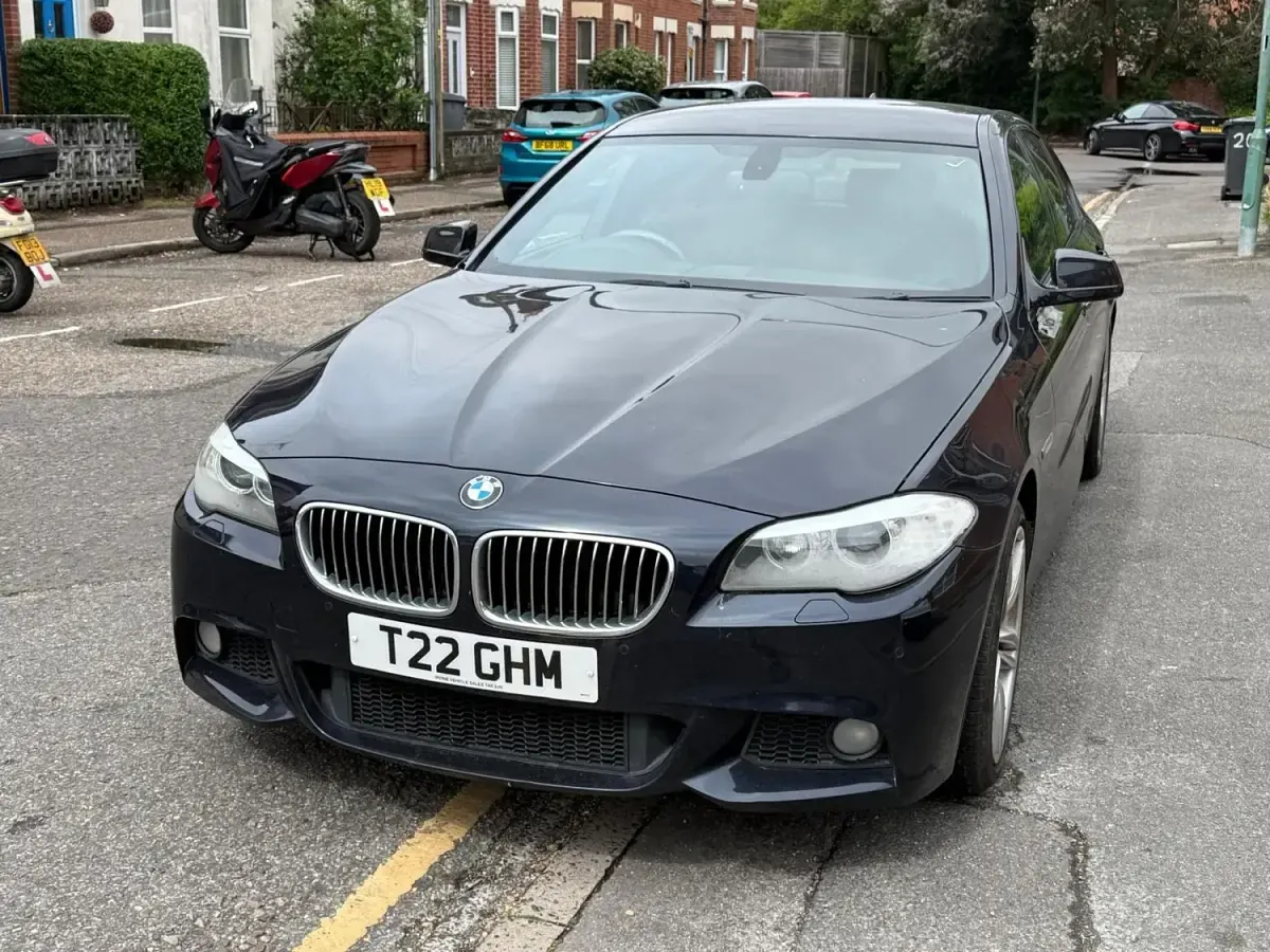 Usado BMW 525 M Sport 218 CV (160 kW) 2011 Negro Berlina