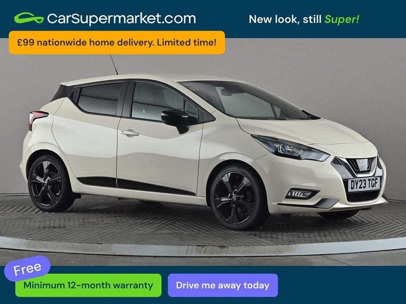 Used Nissan Micra 2023 White Hatchback