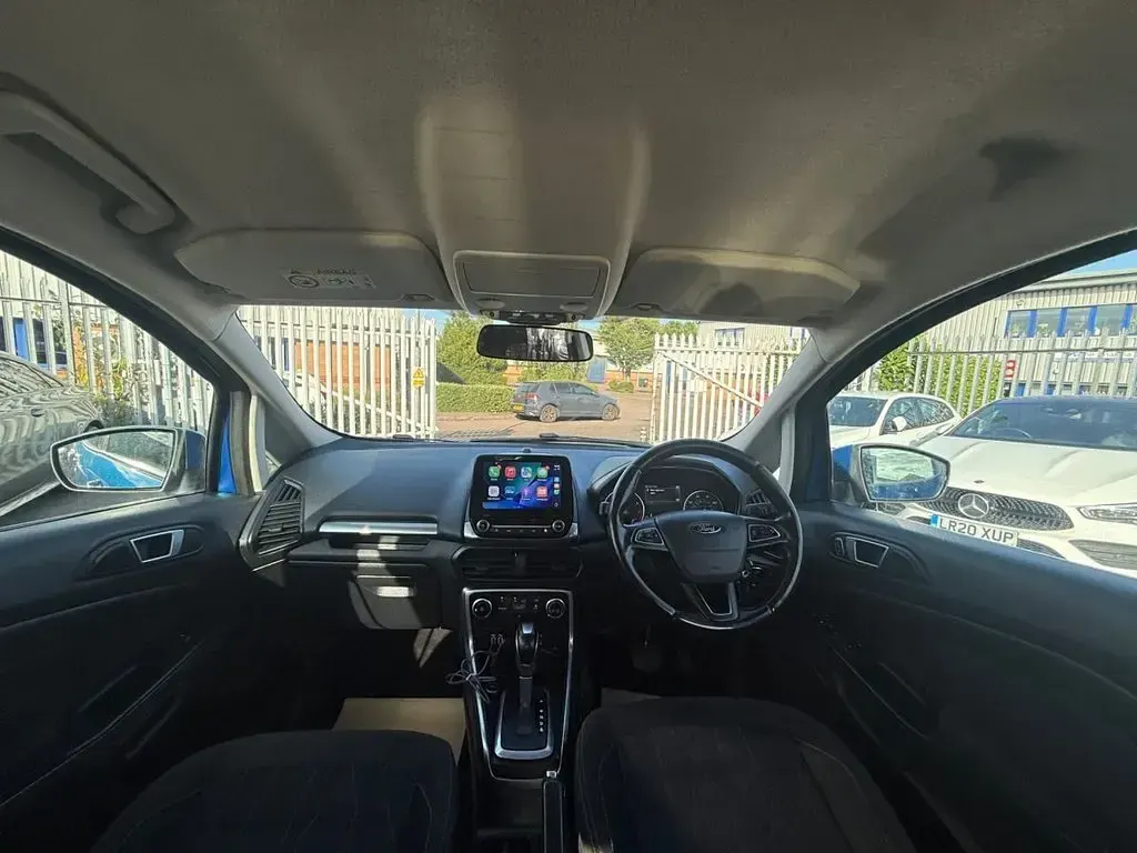 Used Ford Ecosport Zetec 125 HP (91 kW) 2018 Blue SUV
