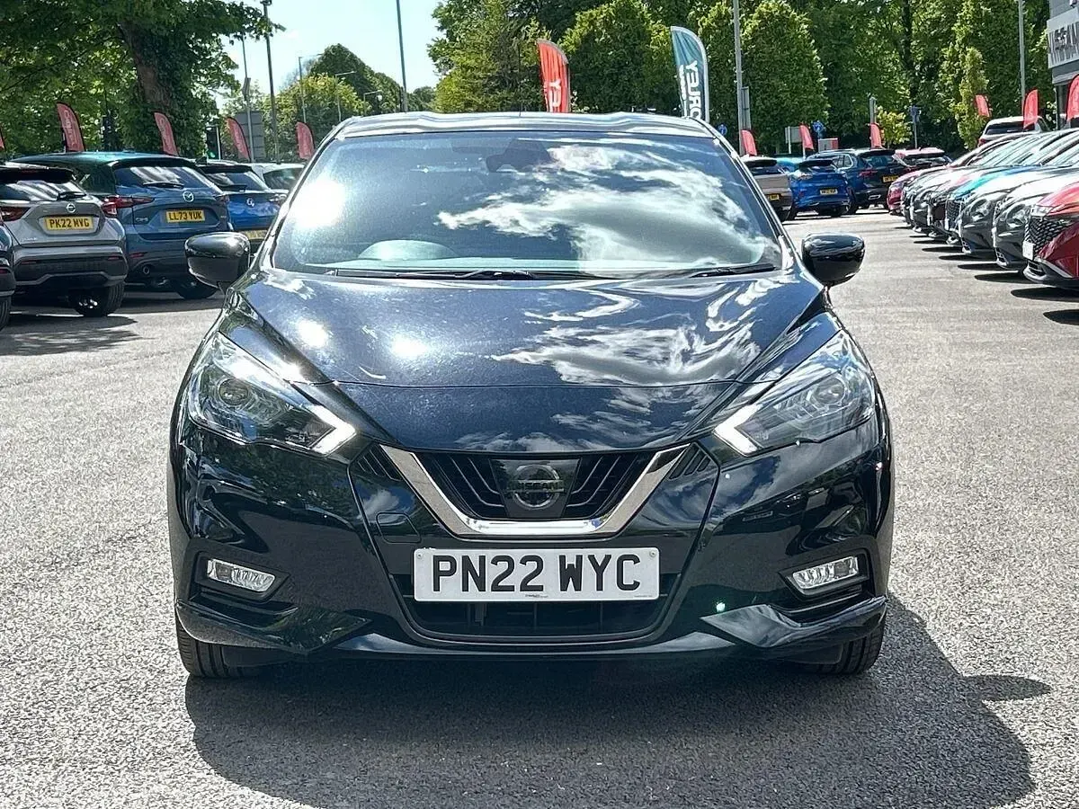 Usata Nissan Micra S 92 CV (67 kW) 2022 Nero Utilitaria