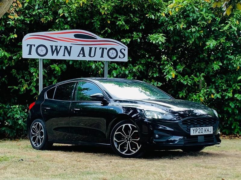Black Used 2020 Ford Focus ST-Line X Hatchback | £8,990 (Fair price) - Image 1/3