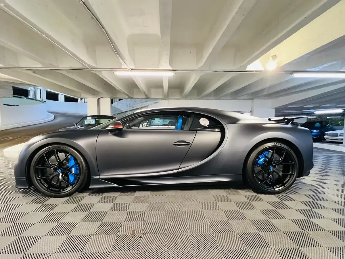 Used Bugatti Chiron 2024 Blue Coupe