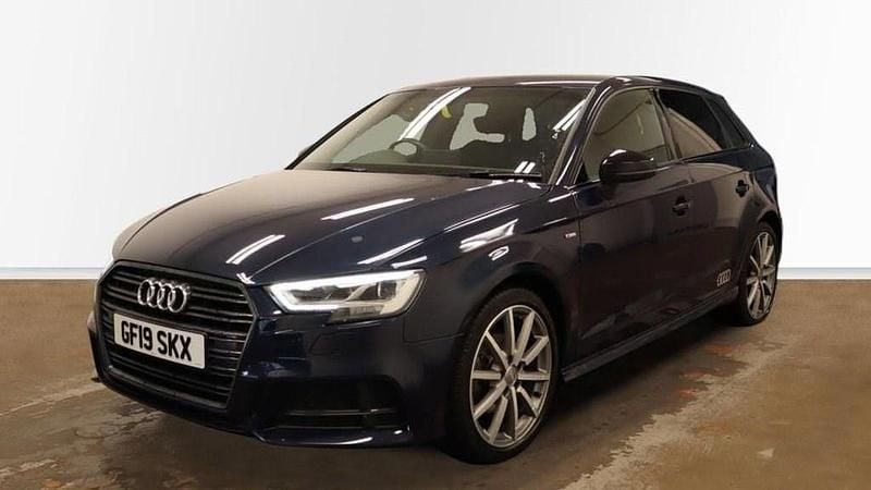 Used Audi A3 Sportback Black Edition 2019 Blue Hatchback