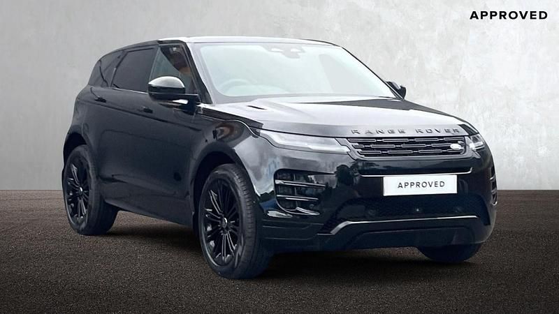 Used Land Rover Range Rover evoque SE Dynamic 2025 Santorini black SUV