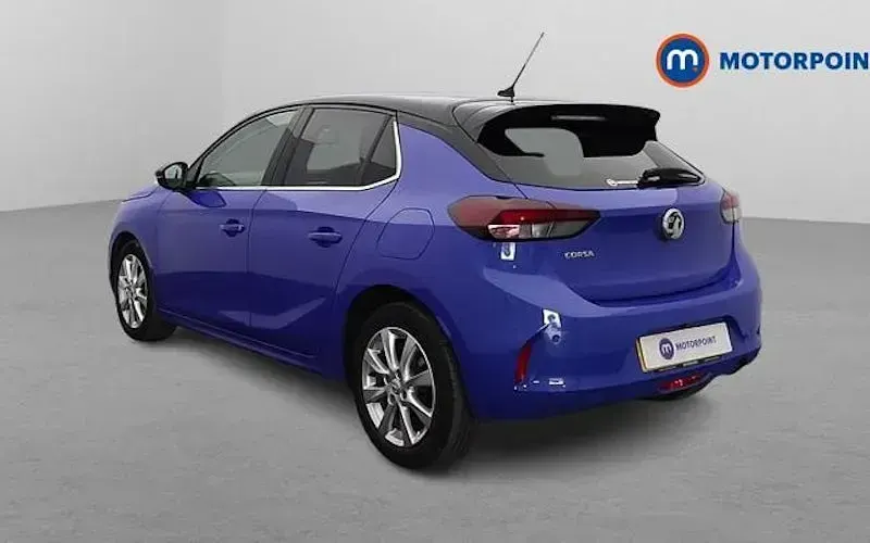 Used Vauxhall Corsa Elite 101 HP (74 kW) 2020 Blue Hatchback