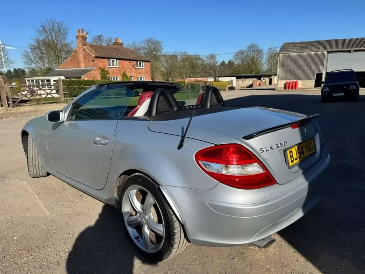 Used Mercedes SLK350 272 HP (200 kW) 2004 Silver Cabriolet