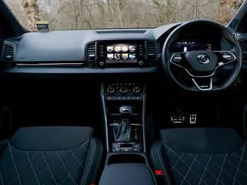 Used Skoda Karoq SportLine 150 HP (110 kW) 2024 Blue SUV