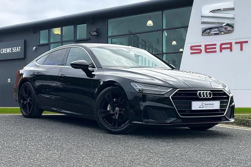 Black Used 2019 Audi A7 Sportback S-Line Hatchback | £20,490 (Super price) - Image 1/4